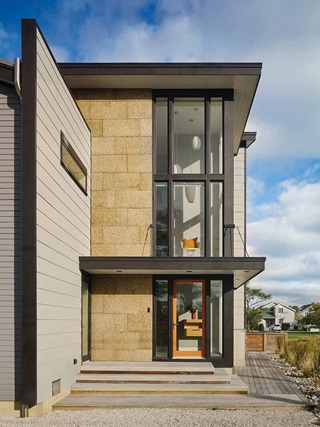 Modern style home with multiple Marvin Windows and Doors