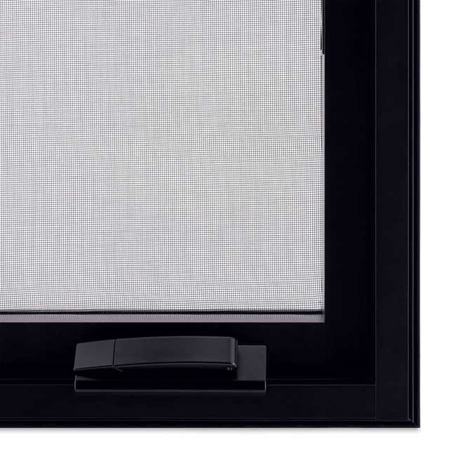 Crank Out Awning Screen in Ebony